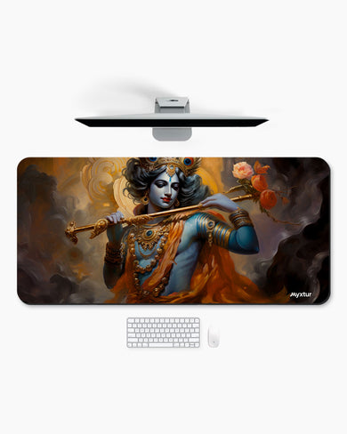 Krishna Divine Melody Desk Mat