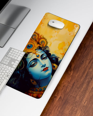 Grace of Govinda Desk Mat