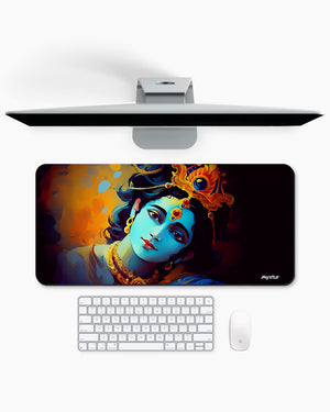 Krishna Churning of Creation Gaming Desk Mat M 1