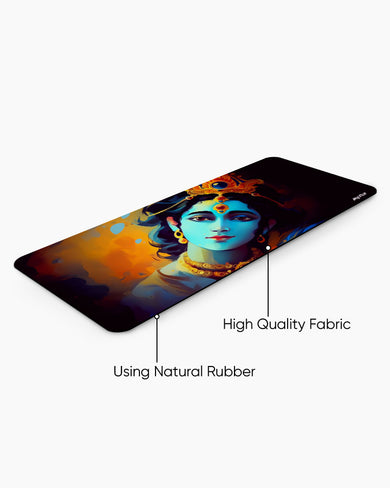 Krishna-Churning of Creation Desk Mat