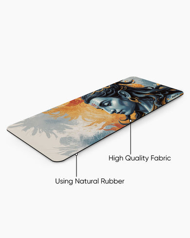 Serenity of Shiva Desk Mat