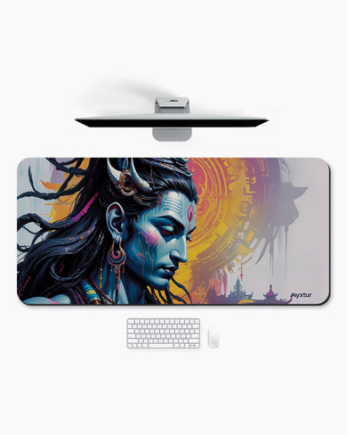 Shiva Cyberpunked Desk Mat