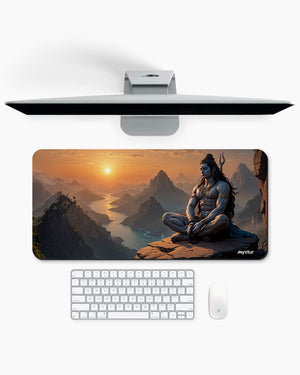 Shiva Himalayan Yogi Gaming Desk Mat M 1