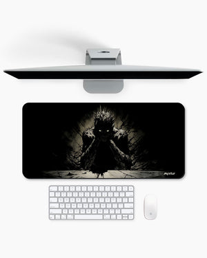 Black Demon Shadow Gaming Desk Mat M 1