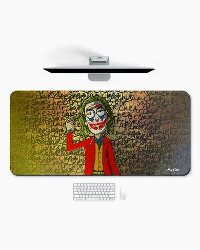 Cartoon Joker Chaos Desk Mat