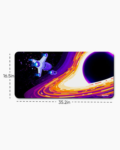 Cosmic Vortex Desk Mat