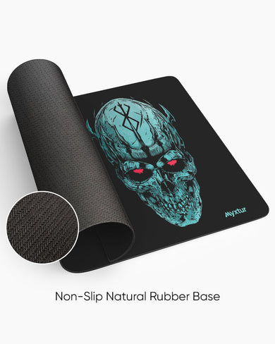 CrimsonEyed Skull Desk Mat