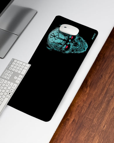 CrimsonEyed Skull Desk Mat