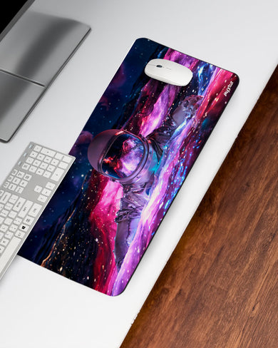 Galactic Swimmer Desk Mat