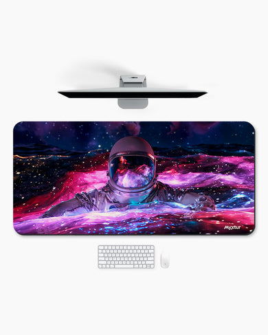 Galactic Swimmer Desk Mat