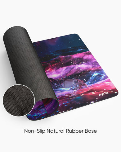 Galactic Swimmer Desk Mat