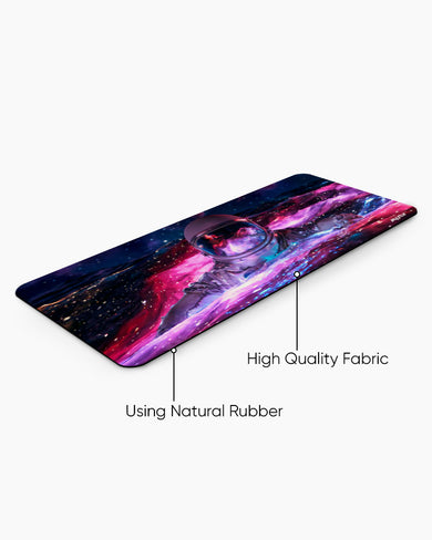 Galactic Swimmer Desk Mat