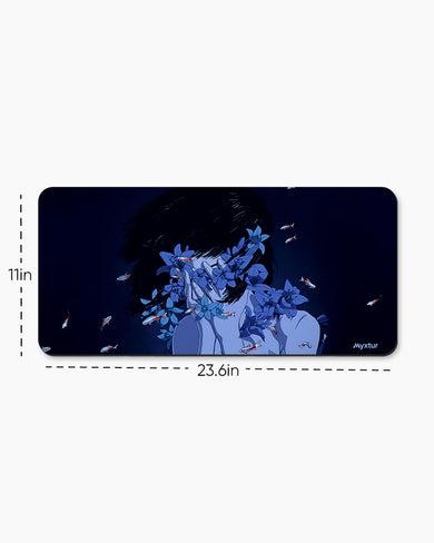 Perfect Blue- Serenity Desk Mat