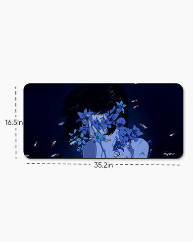 Perfect Blue- Serenity Desk Mat