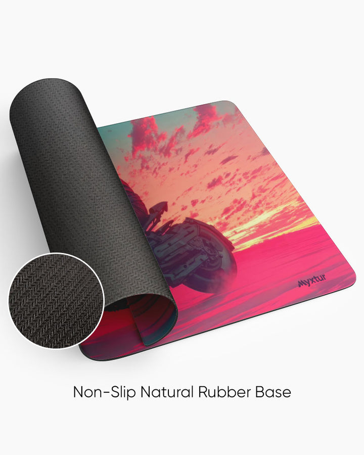 Rider of the Purple Realm Gaming Desk Mat – Myxtur