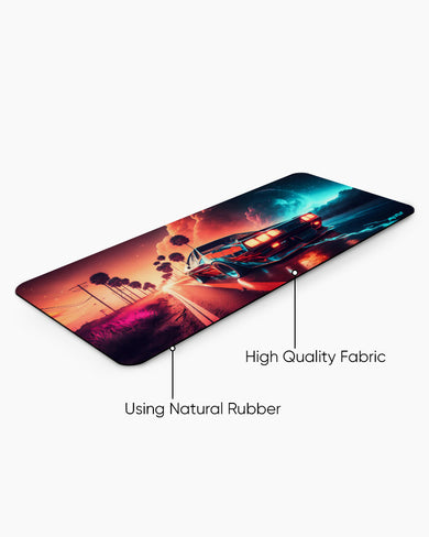 Vibrant Ride Desk Mat