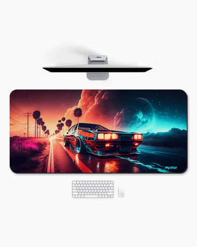 Vibrant Ride Desk Mat