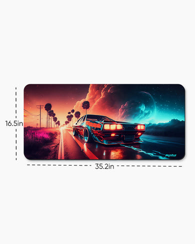 Vibrant Ride Desk Mat