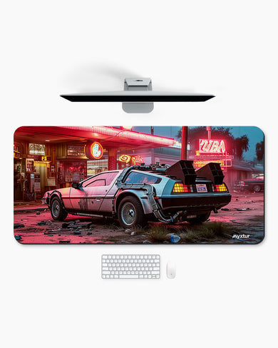 Vintage SciFi Cruiser Desk Mat