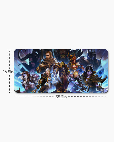 Warcraft-Beast Battle Desk Mat