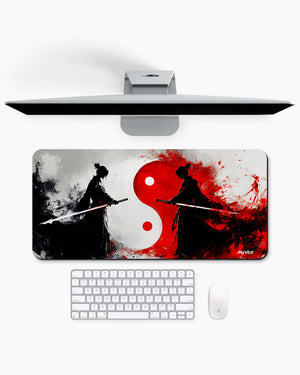 Yin Yang SamuraiClash Gaming Desk Mat M 1