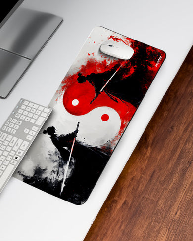 Yin Yang SamuraiClash Desk Mat