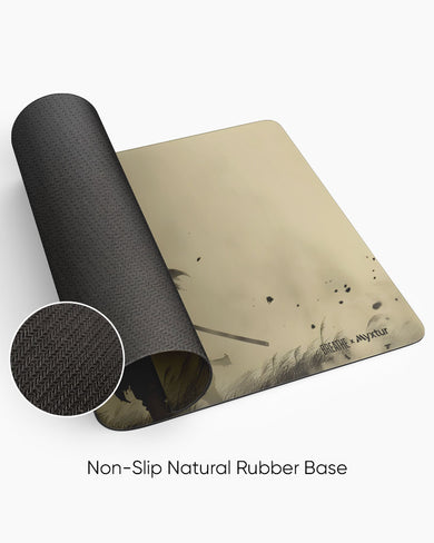 Echoes of the Katana [BREATHE] Desk Mat