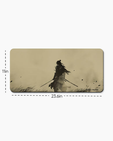 Echoes of the Katana [BREATHE] Desk Mat