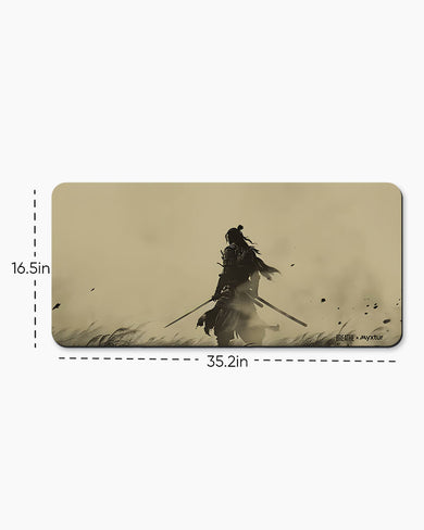 Echoes of the Katana [BREATHE] Desk Mat