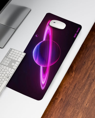 Luminous Planetarium [BREATHE] Desk Mat