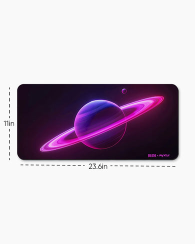 Luminous Planetarium [BREATHE] Desk Mat