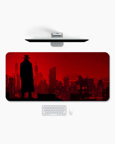 Midnight Guardian [BREATHE] Desk Mat