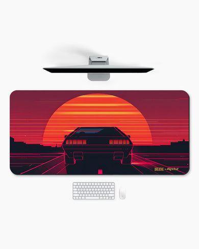 Sunset Racer [BREATHE] Desk Mat