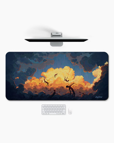 Drift-Into-Dawn Desk Mat