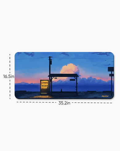 Evening-Solitude Desk Mat