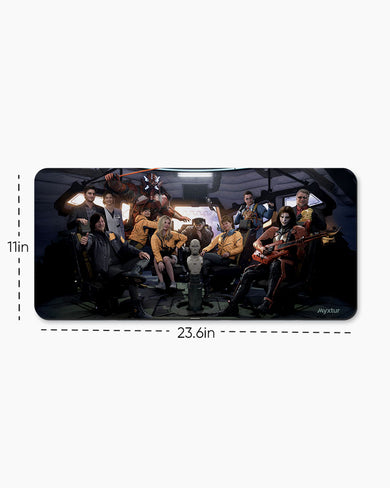 The-Crew-Assembles Desk Mat