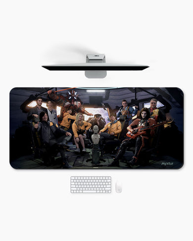 The-Crew-Assembles Desk Mat