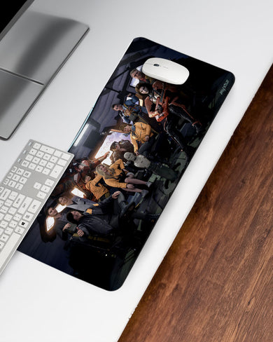 The-Crew-Assembles Desk Mat
