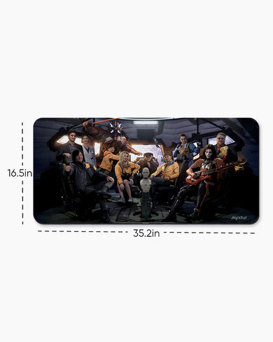 The-Crew-Assembles Desk Mat
