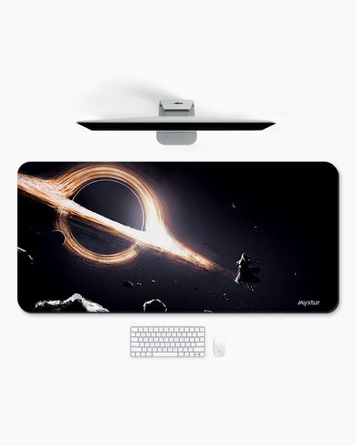 Singularity-Drift Desk Mat