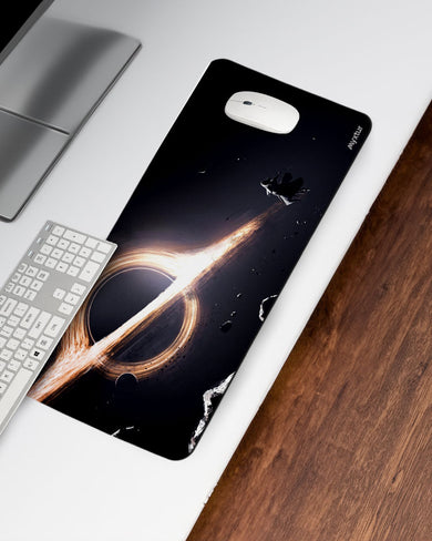 Singularity-Drift Desk Mat