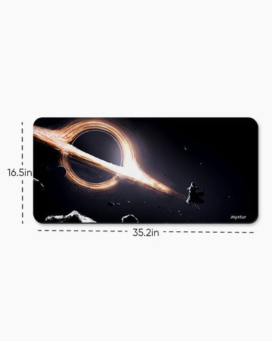 Singularity-Drift Desk Mat