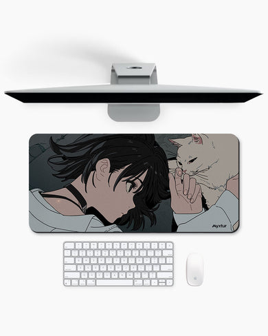 Quiet-Circuit Desk Mat