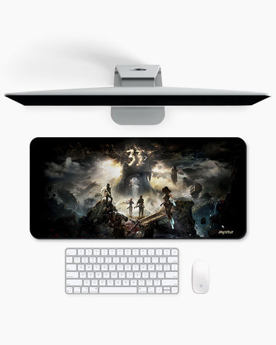 Gate-of-the-33rd-Realm Desk Mat