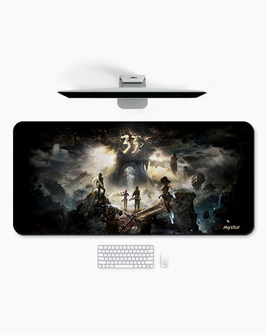 Gate-of-the-33rd-Realm Desk Mat