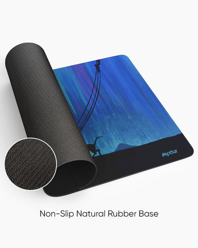 Starlit-Crossing Desk Mat