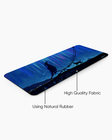 Starlit-Crossing Desk Mat