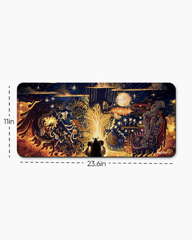 Myths-of-the-Flame Desk Mat