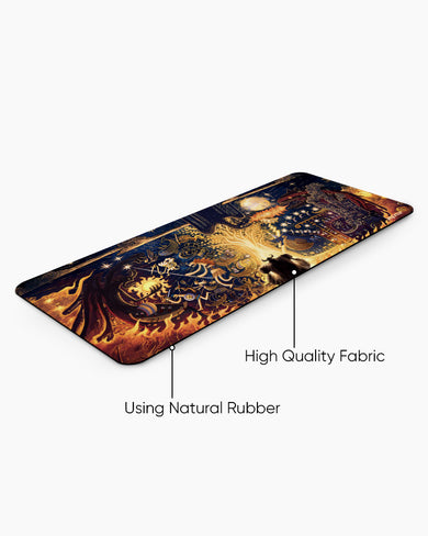 Myths-of-the-Flame Desk Mat