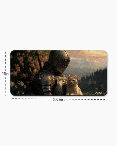 Knight-And-Companion Desk Mat